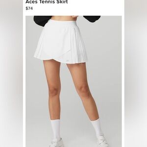 Alo Aces Tennis Skirt